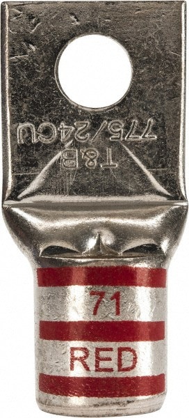 Square Ring Terminal: Non-Insulated, Com